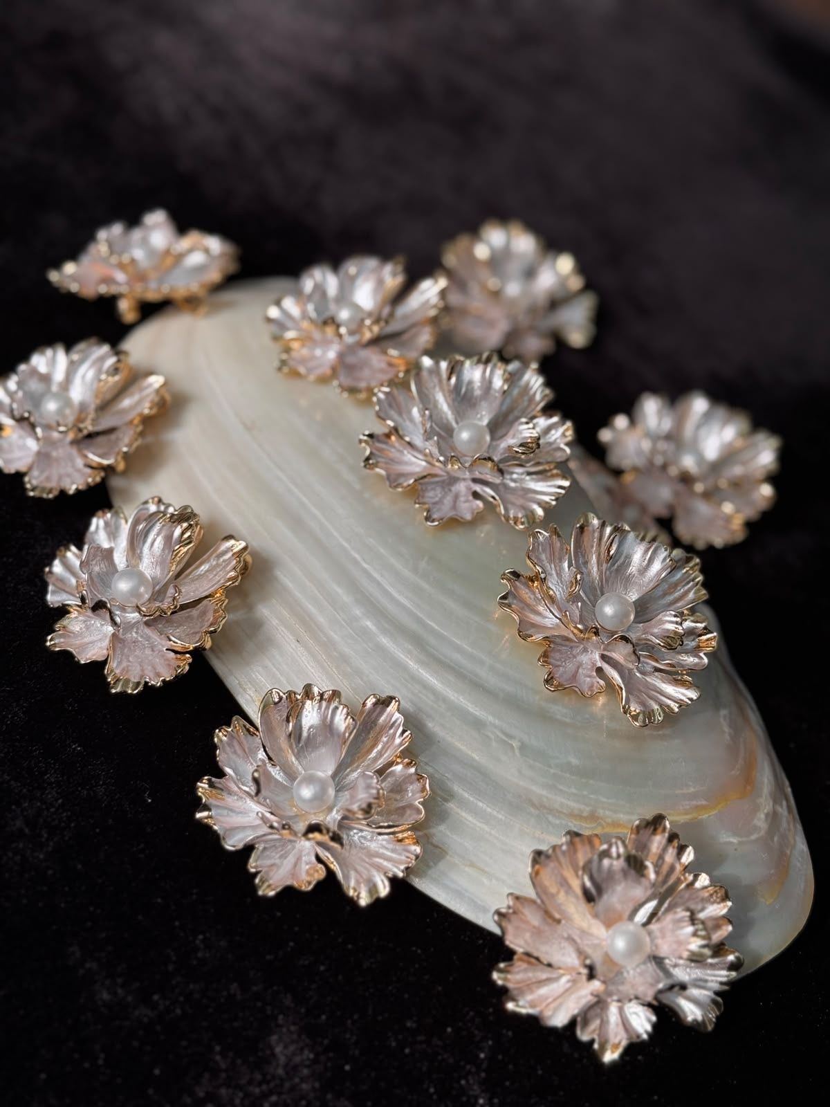 Real pearl Bruce set